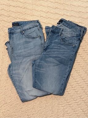 2 Aeropostale high rise jeggings - 12 regular